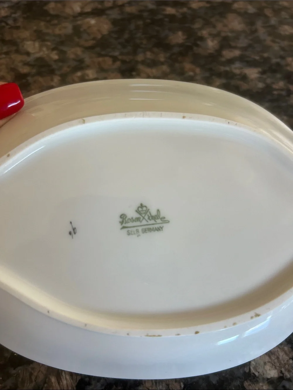ROSENTHAL CONTINENTAL RELISH PETAL LANE